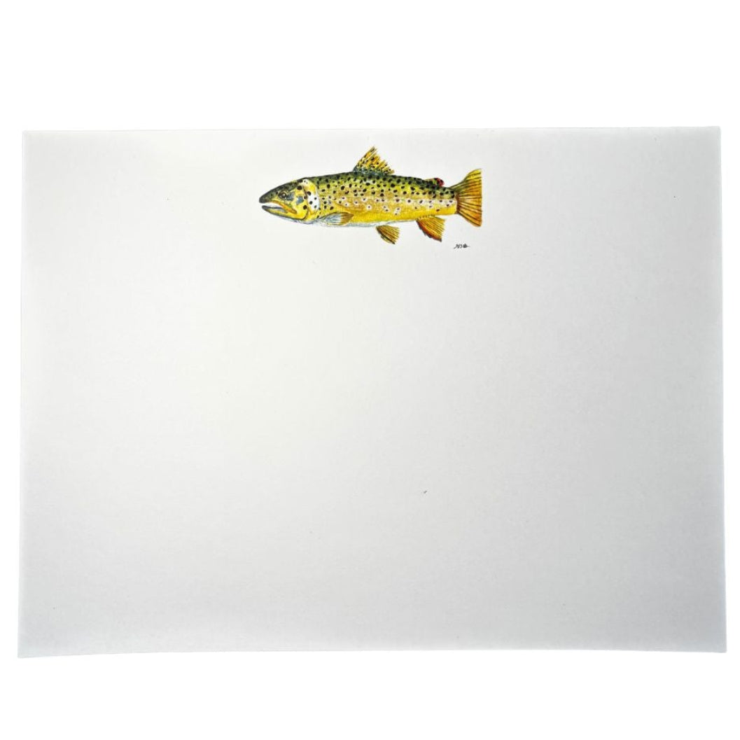 Brown Trout Notepad