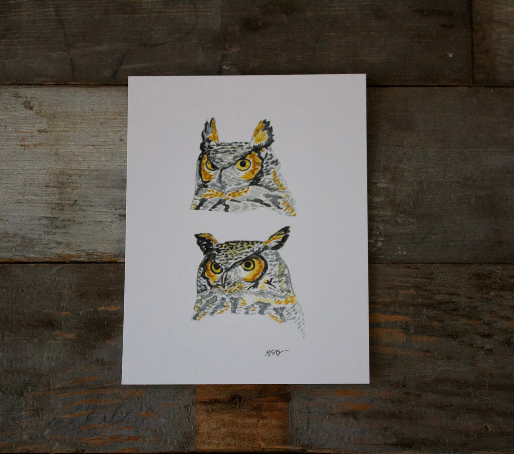Owl Stationery